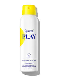 PLAY Antioxidant Body Mist SPF 50 with Vitamin C